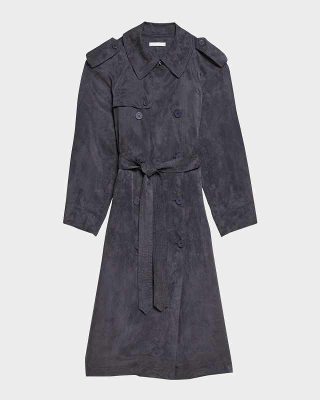 Fluid Trench Coat